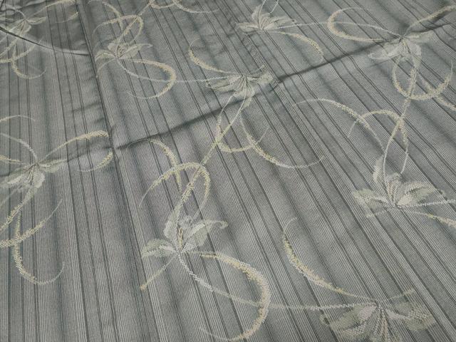 平和屋着物▽小紋 単衣 吉祥花文 洗える着物 CAAT1204ev