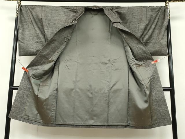 平和屋着物＃男性 和装コート 霞文 キングサイズ ロング丈 逸品 CAAT5761id