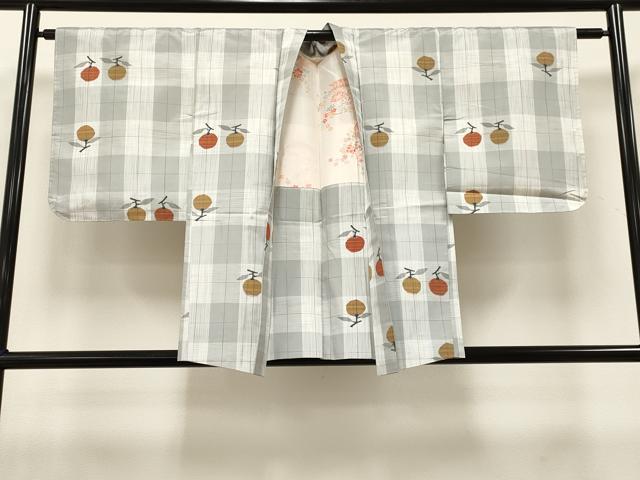 平和屋着物＃羽織　紬地　成り物　正絹　逸品　CAAT5802id