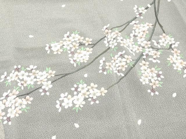 平和屋着物○本場大島紬 霞文 正絹 逸品 未使用 BAAU4623gt