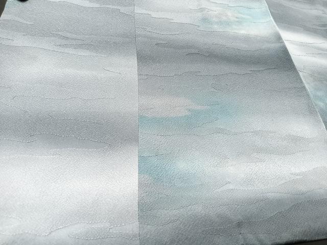 平和屋着物＃道行コート　霞間道　暈し染め　ロング丈　正絹　逸品　CAAT5924id 平和屋着物＃道行コート 霞間道 暈し染め ロング丈 正絹 逸品 CAAT5924id