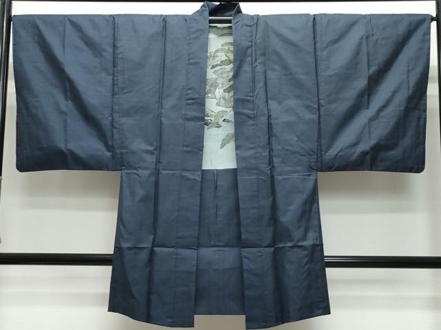 平和屋着物○男性 本場大島紬 アンサンブル 100亀甲 総詰め 正絹 逸品