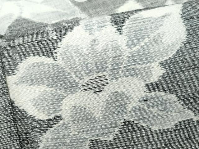 平和屋着物○上質な紬 舞花文 正絹 逸品 CAAT6951vf