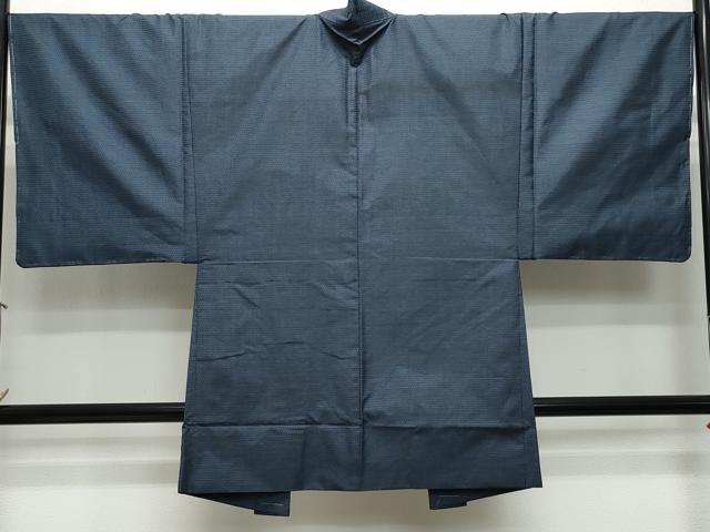 平和屋着物●男性 本場大島紬 アンサンブル 長襦袢セット 手織 100亀甲 総詰め 松山茂治 証紙付き キングサイズ 正絹 逸品 AABA4593np 平和屋着物○男性 本場大島紬 アンサンブル 長襦袢セット 手織 100亀甲