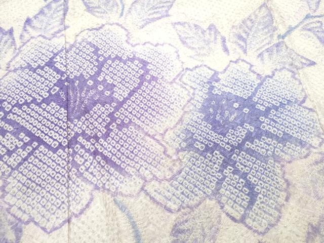 平和屋着物○訪問着 総絞り 牡丹 正絹 逸品 CAAT6978vf