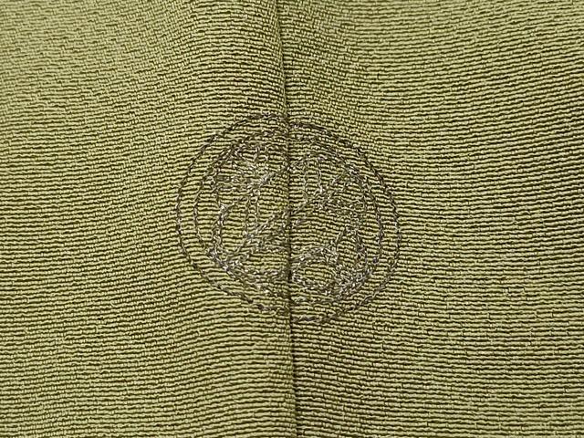 平和屋着物○上質な色無地 作家物 本茶四度染 利休