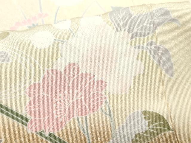 平和屋着物○訪問着 籬草花文 正絹 逸品 未使用 CAAT7012vf