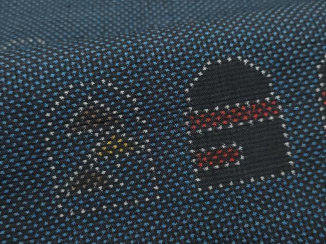 平和屋着物○本場大島紬 7マルキ 遠山エ霞吉祥文 正絹 逸品 CAAT7013vf