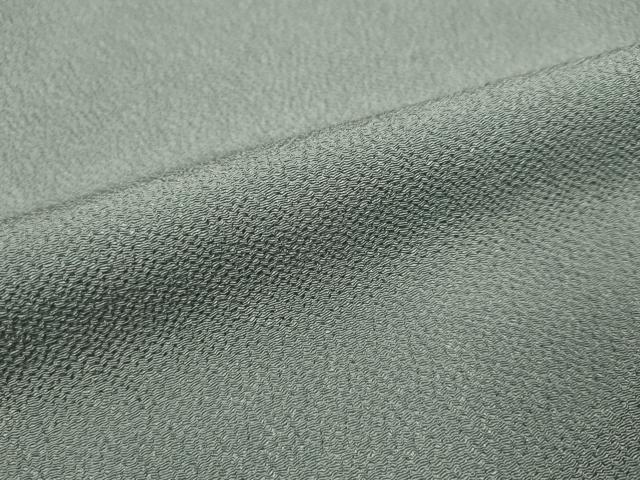 平和屋着物▽色無地　単衣　浅縹色　鬼しぼ縮緬　洗える着物　CAAT7477vp