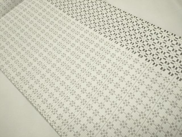 平和屋着物○両面 全通柄袋帯 吉祥文 銀糸 正絹 逸品 CAAT8002hy