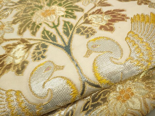 平和屋着物○龍村美術織物 たつむら 六通柄 本袋帯 聖樹瑞