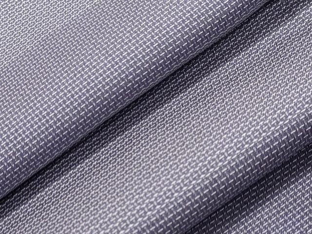 平和屋着物▽上質な紬　単衣　120亀甲　横段文　正絹　逸品　CAAT9524dy