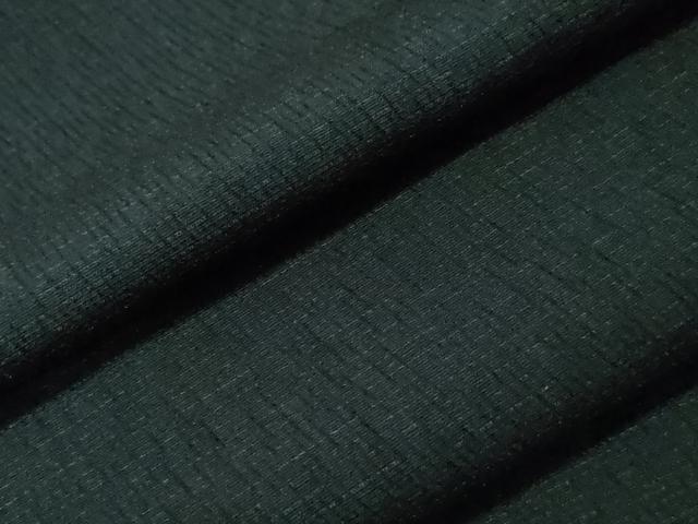 平和屋着物▽上質な紬　色無地　単衣　百入茶色　正絹　逸品　CAAT9540dy