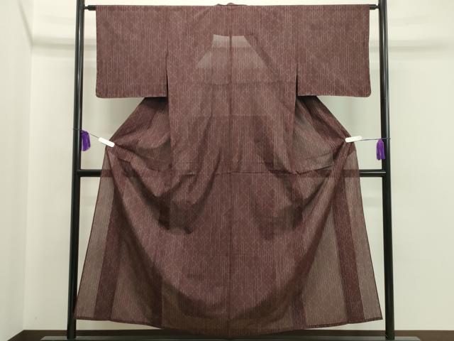 平和屋着物▽上質な紬 単衣 吉祥文 正絹 逸品 未使用 CAAW4874dy