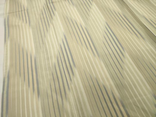 平和屋着物＊夏物 明石ちぢみ 吉祥間道 正絹 逸品 CAAT9955gh