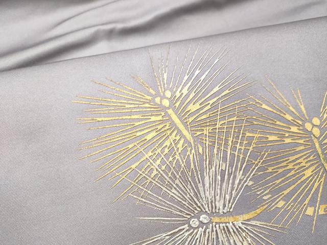 平和屋着物○金彩友禅作家 金彩の魔術師 堀省平 金煌