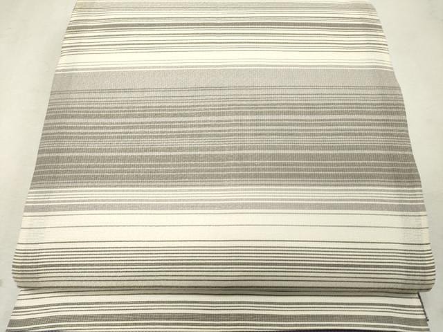 平和屋着物○両面 全通柄袋帯 絞り 横段文 証紙付き 正絹