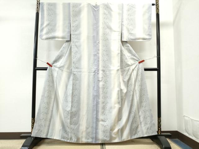 正絹結城紬　飛び亀甲柄　草花文　⑨( 留袖、訪問着、袋帯なども出品) 楽天市場】30％OFFで買えます￥495000→346500 【新品】 本場