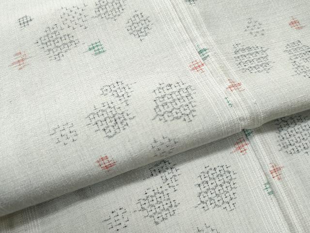 正絹結城紬　飛び亀甲柄　草花文　⑨( 留袖、訪問着、袋帯なども出品) 楽天市場】30％OFFで買えます￥495000→346500 【新品】 本場