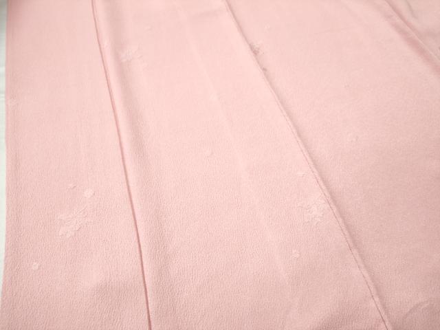 平和屋着物○上質な色無地 舞花地紋 虹色 正絹 逸品 CAAU1691yc