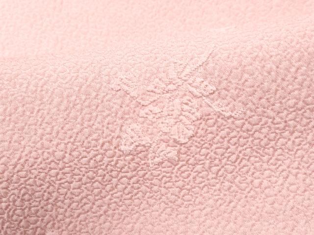 平和屋着物○上質な色無地 舞花地紋 虹色 正絹 逸品 CAAU1691yc