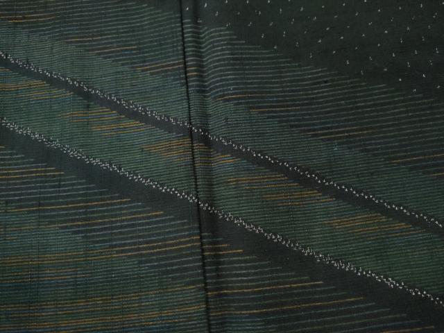 平和屋着物●訪問着　竹屋町刺繍　色紙吉祥文　黒地　正絹　逸品　DAAY5859ud 平和屋着物○訪問着 竹屋町刺繍 色紙吉祥文 黒地 正絹 逸品 DAAY5859ud