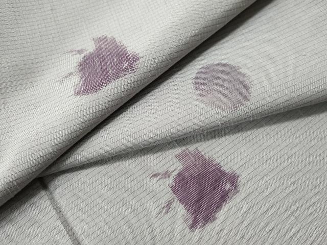 平和屋着物●上質な紬　千鳥　さが美扱い　正絹　逸品　未使用　CAAU1721yc