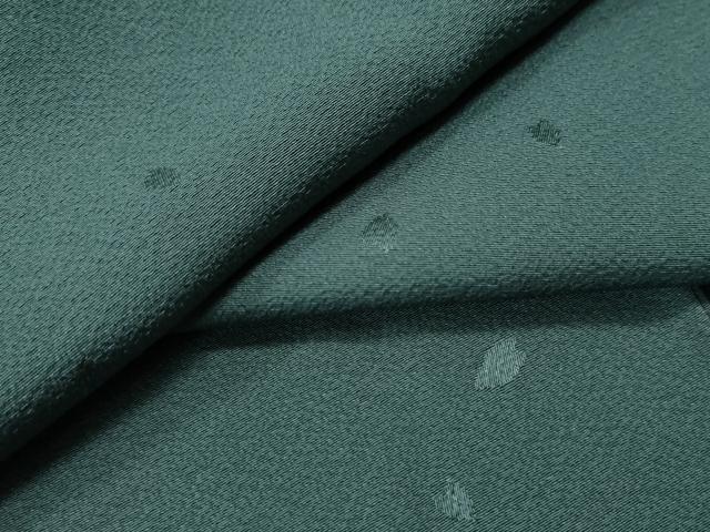 平和屋着物●上質な色無地　舞花びら地紋　虫襖色　正絹　逸品　未使用　CAAU1755yc