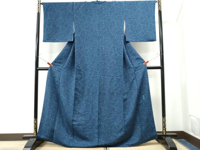 平和屋着物●重要無形文化財　人間国宝　中村勇二郎　江戸小紋　草木染　古代菊　証紙付き　正絹　逸品　未使用　DAAS2509tw 平和屋着物○重要無形文化財 人間国宝 中村勇二郎 江戸小紋 草木染