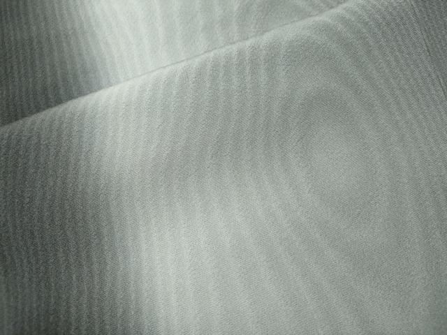 平和屋着物○京の匠日展作家 丹下雄介 小紋 杢目絞り