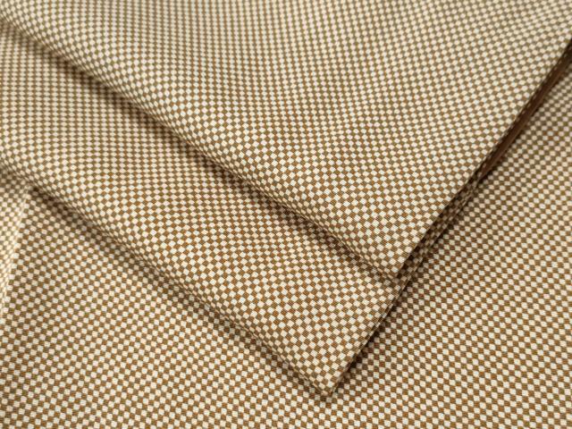 平和屋着物●江戸小紋　市松小紋柄　正絹　逸品　CAAU1851yc