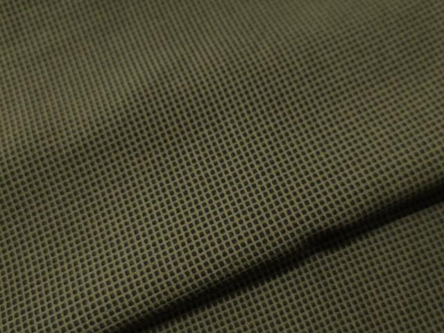 平和屋着物○上質な小紋 格子柄 正絹 逸品 CAAU1892yc