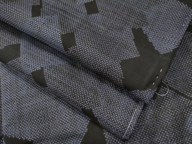 平和屋着物●本場大島紬　7マルキ　色紙重ね文　正絹　逸品　未使用　CAAU1973yc