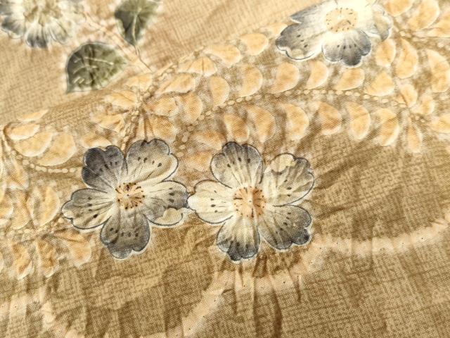 平和屋着物□訪問着 辻が花 手描き 絞り 正絹 逸品 BAAO0516by