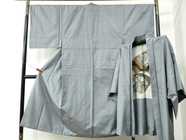 平和屋着物●男性　本場大島紬　アンサンブル　100亀甲　総詰め　正絹　逸品　CAAU2111yc