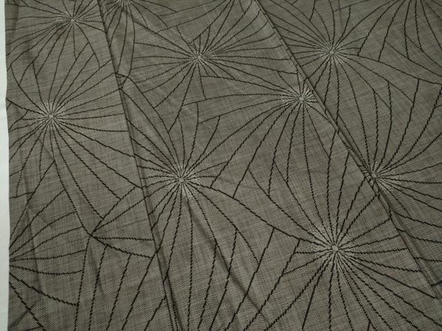 平和屋着物○本場大島紬 9マルキ 花尽くし 正絹 逸品 CAAU2232yc