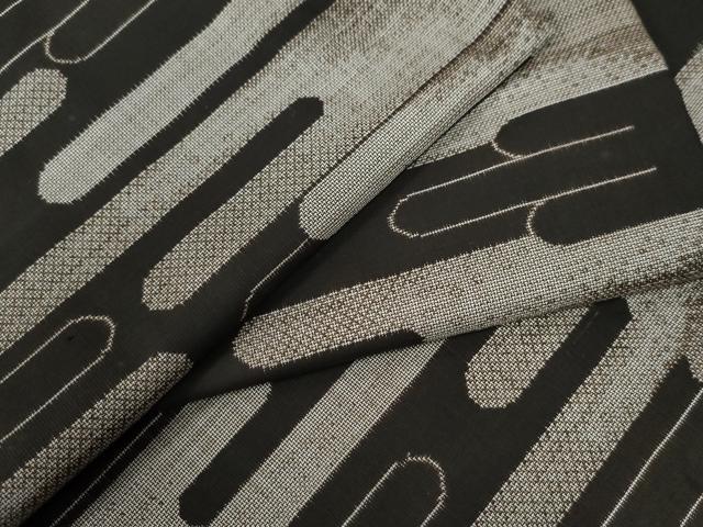 平和屋着物●本場大島紬　9マルキ　エ霞文　正絹　逸品　CAAU2248yc