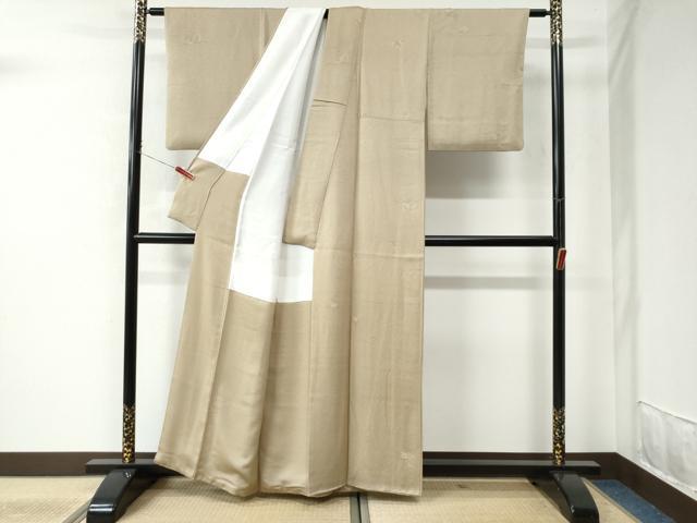 平和屋着物○本加賀友禅作家 藤村加泉監修 色無地 花唐草