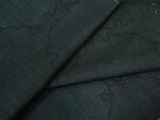 平和屋着物●本場大島紬　7マルキ　雪輪文　正絹　逸品　未使用　CAAU2400yc