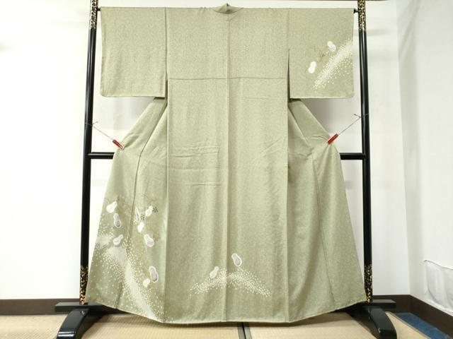 平和屋着物●訪問着　絞り　瓢箪　金彩　正絹　逸品　未使用　CAAU2550yc