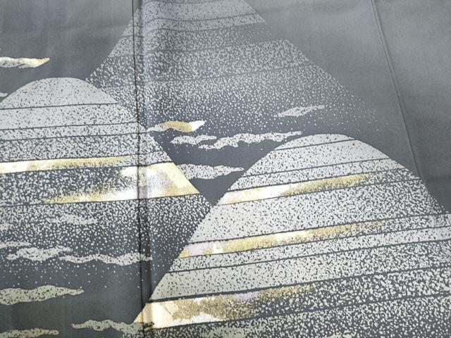 平和屋着物○訪問着 作家物 一世風美 霞遠山文 暈し