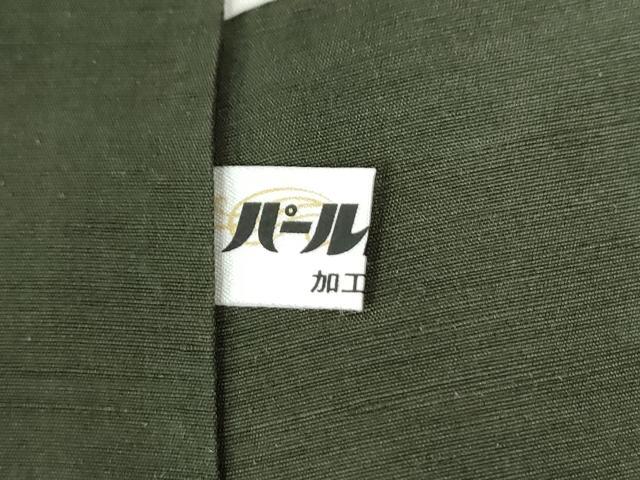 平和屋着物○上質な小紋 紬地 狩猟吉祥花文 正絹 逸品 CAAU2704yc