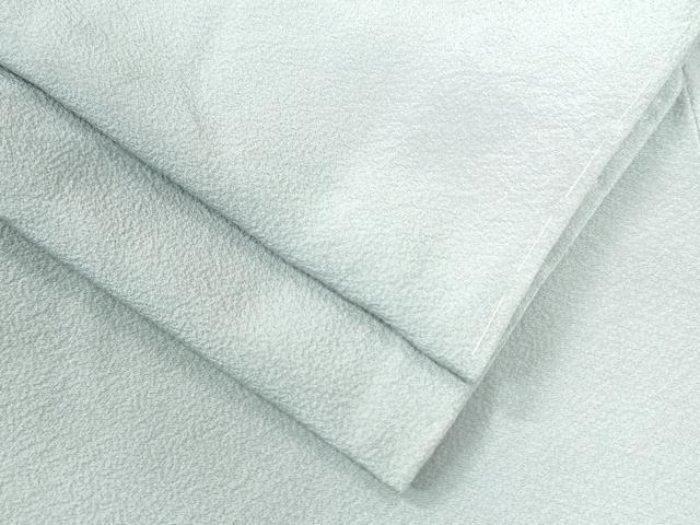 平和屋着物●上質な色無地　秘色色　正絹　逸品　未使用　CAAU2729yc