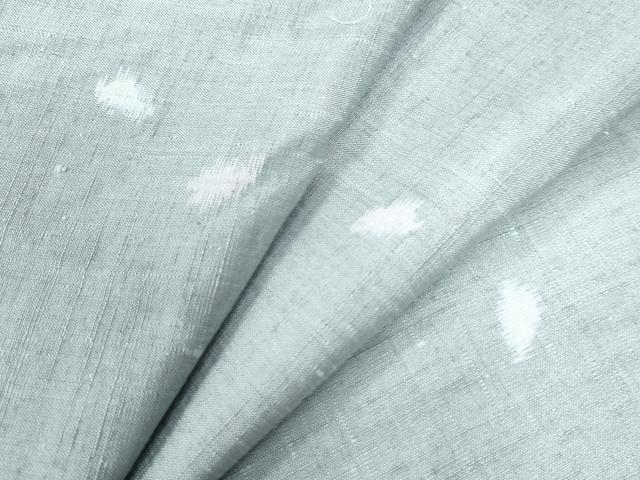 平和屋着物●結城紬　舞花弁　正絹　逸品　CAAU2780yc