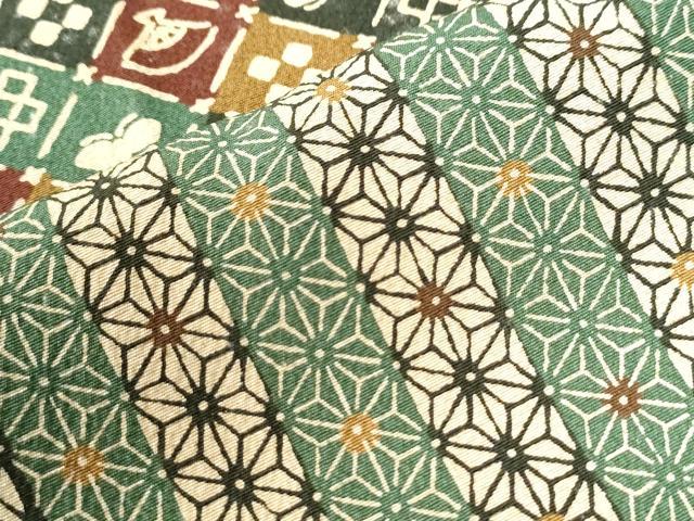 平和屋着物○訪問着 型染め 流水吉祥菊花文 正絹 逸品 CAAU2799yc