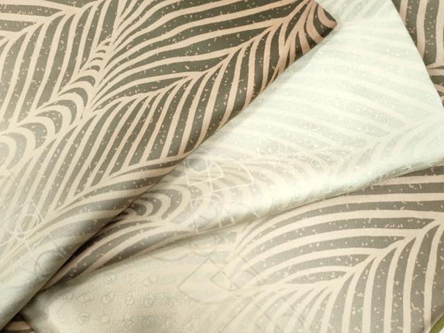 平和屋着物●上質な小紋　流水吉祥文　暈し染め　正絹　逸品　CAAU2963yc