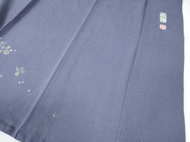 平和屋着物○西洞院辻が花 大脇一心 訪問着 手描き 正絹 逸品