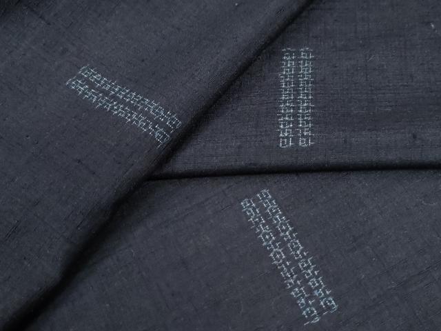 平和屋着物●結城紬　100亀甲　飛び亀甲柄　吉祥文　銀座せきね　正絹　逸品　CAAU2999yc