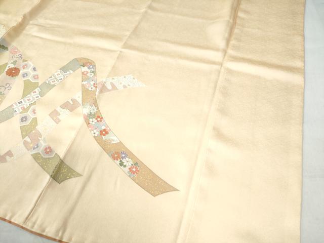 平和屋着物○訪問着 駒刺繍 鬘帯宝尽くし吉祥花唐草文 金彩