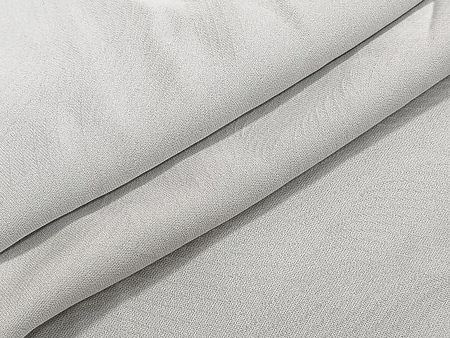 平和屋着物▽上質な色無地　単衣　流水地紋　薄雲鼠色　正絹　逸品　CAAU3897xi